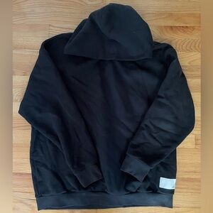 Vuori Restore Oversized Black hoodie